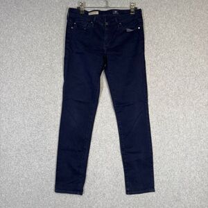 AG by Adriano Goldschmeid Women's 26R Black Stevie Ankle Cut Jeans USA